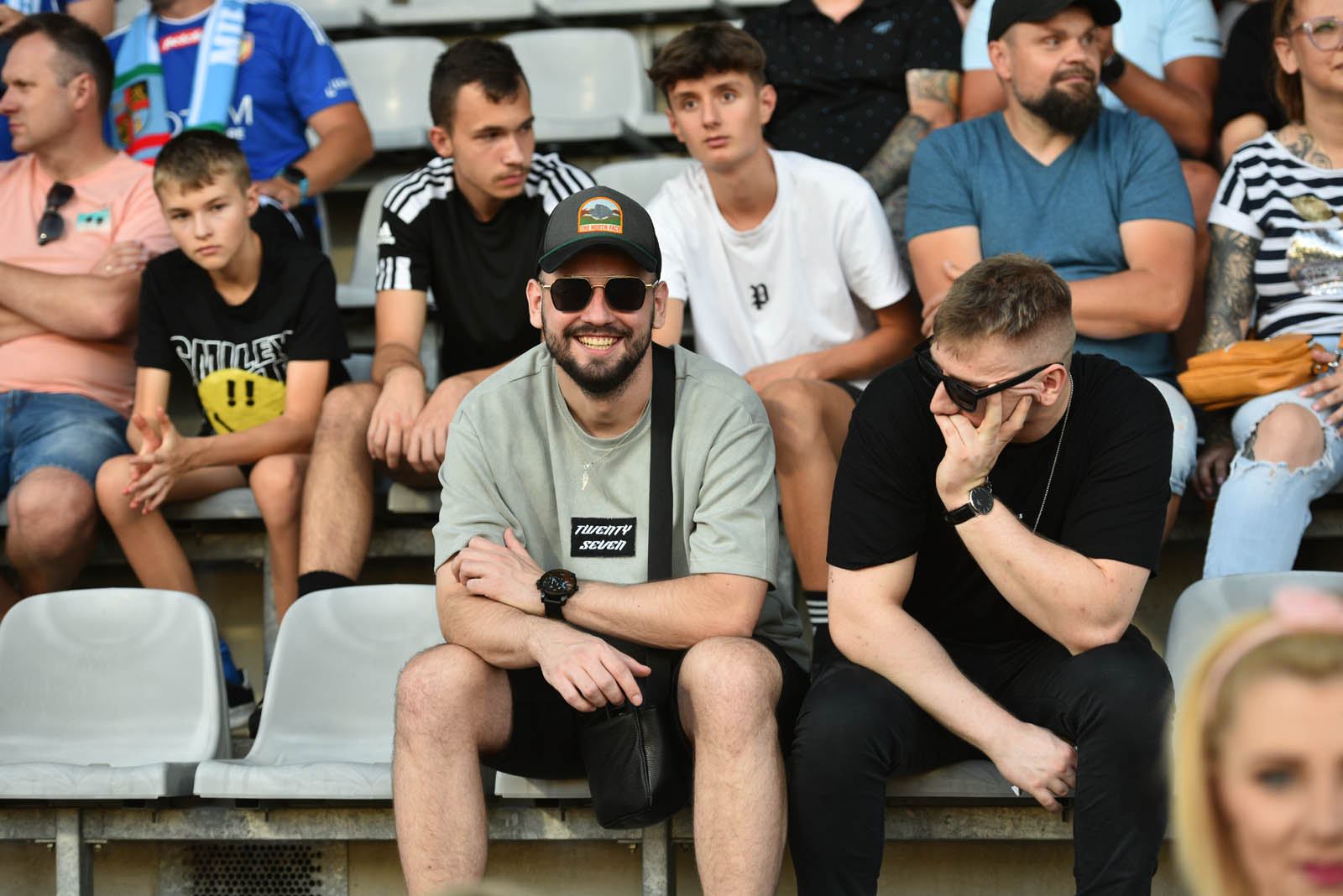Kibice na meczu Miedź Legnica- ŁKS Łódź. Znajdź się na zdjęciach