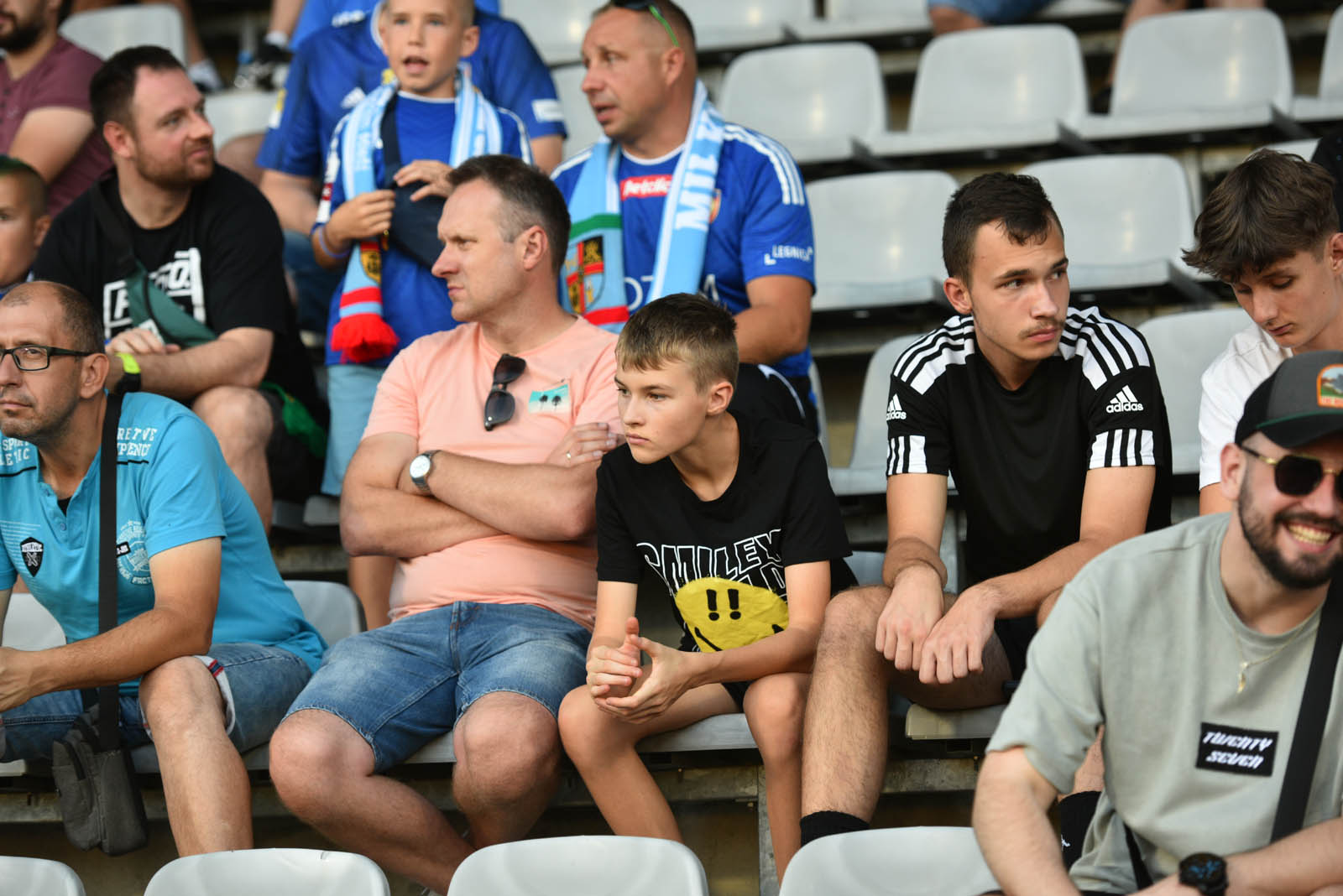 Kibice na meczu Miedź Legnica- ŁKS Łódź. Znajdź się na zdjęciach