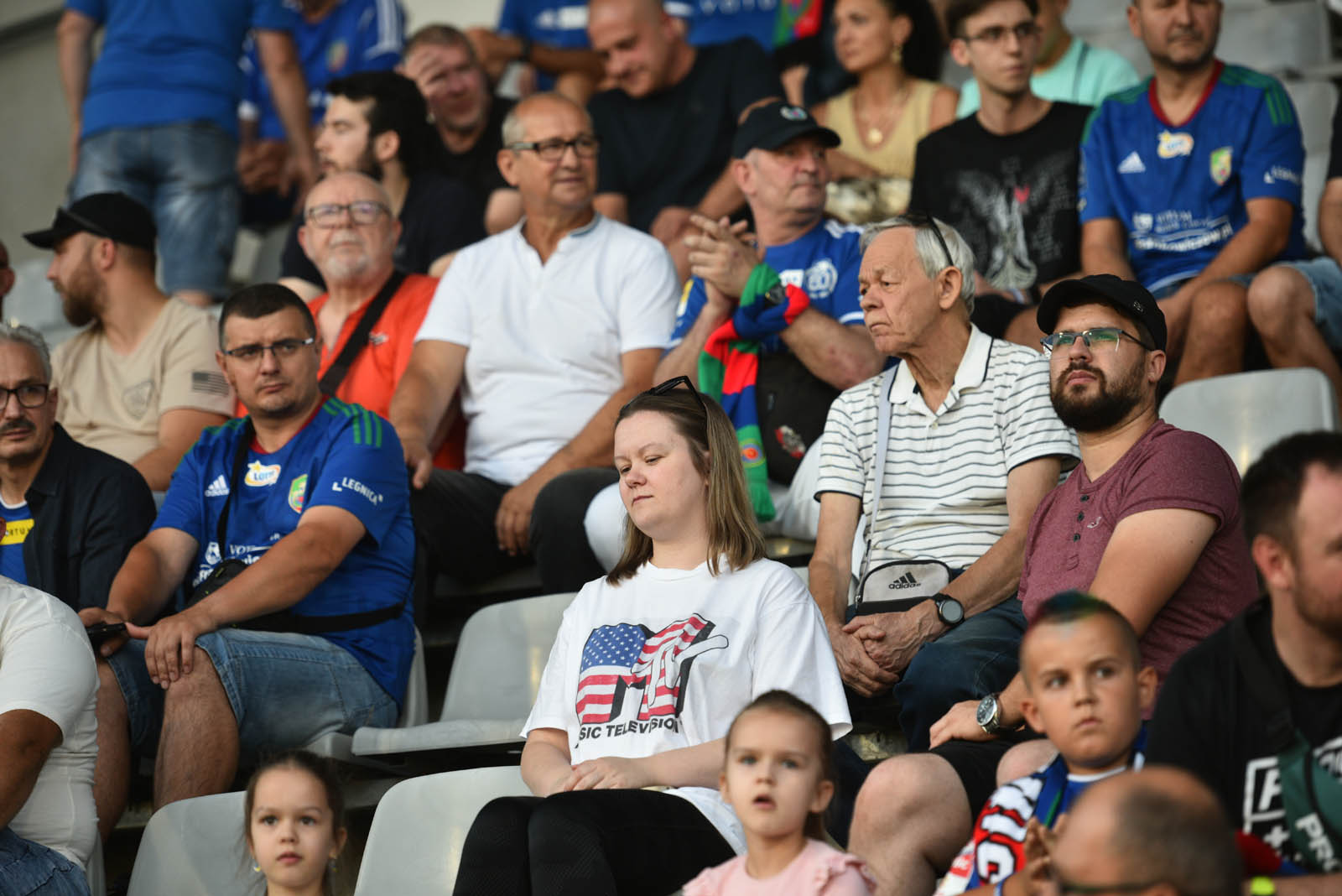 Kibice na meczu Miedź Legnica- ŁKS Łódź. Znajdź się na zdjęciach