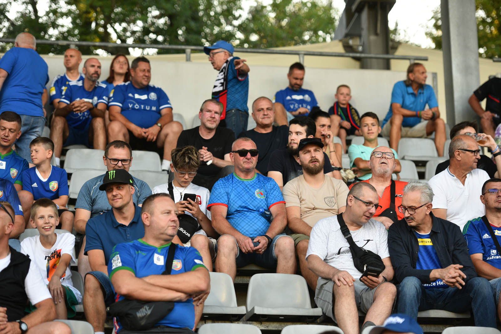 Kibice na meczu Miedź Legnica- ŁKS Łódź. Znajdź się na zdjęciach