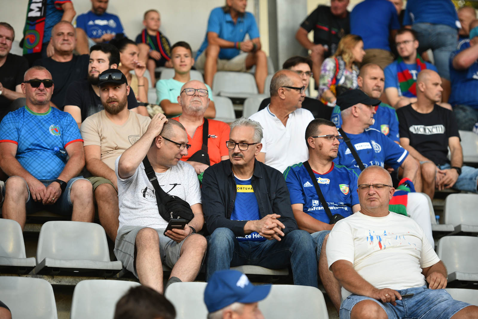 Kibice na meczu Miedź Legnica- ŁKS Łódź. Znajdź się na zdjęciach