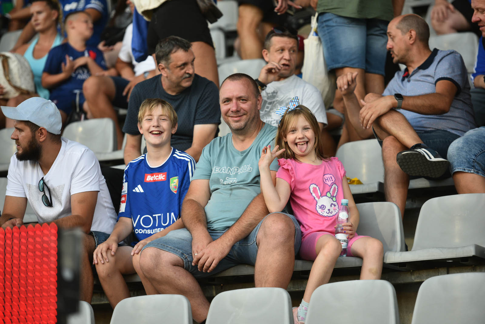 Kibice na meczu Miedź Legnica- ŁKS Łódź. Znajdź się na zdjęciach