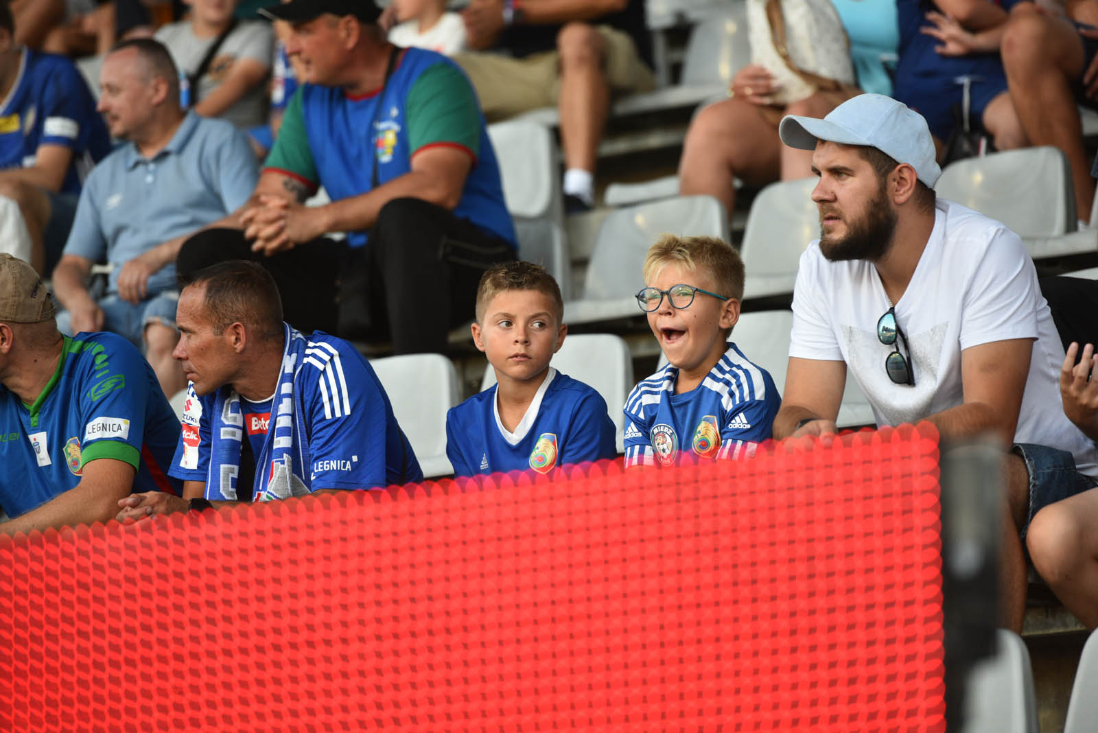 Kibice na meczu Miedź Legnica- ŁKS Łódź. Znajdź się na zdjęciach