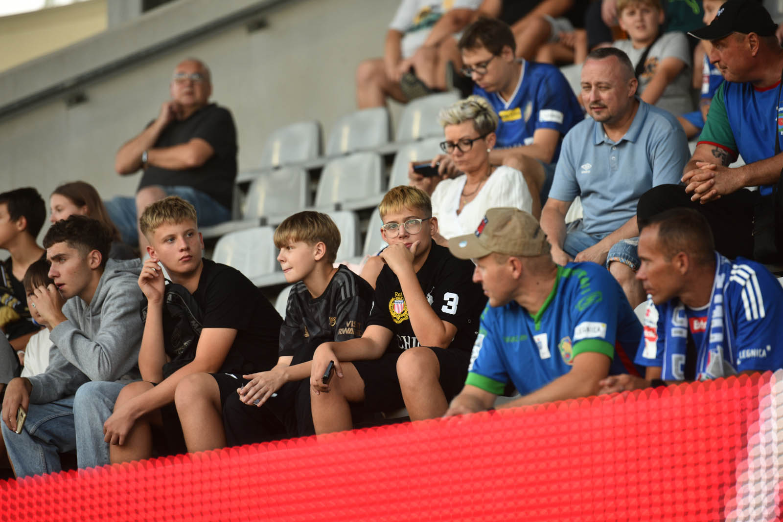 Kibice na meczu Miedź Legnica- ŁKS Łódź. Znajdź się na zdjęciach