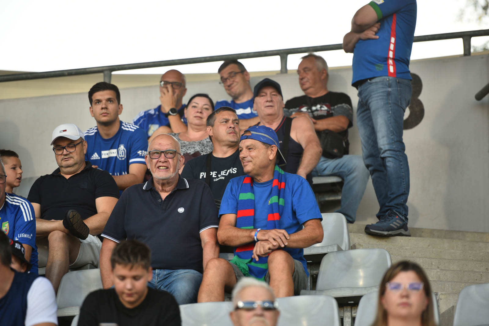 Kibice na meczu Miedź Legnica- ŁKS Łódź. Znajdź się na zdjęciach