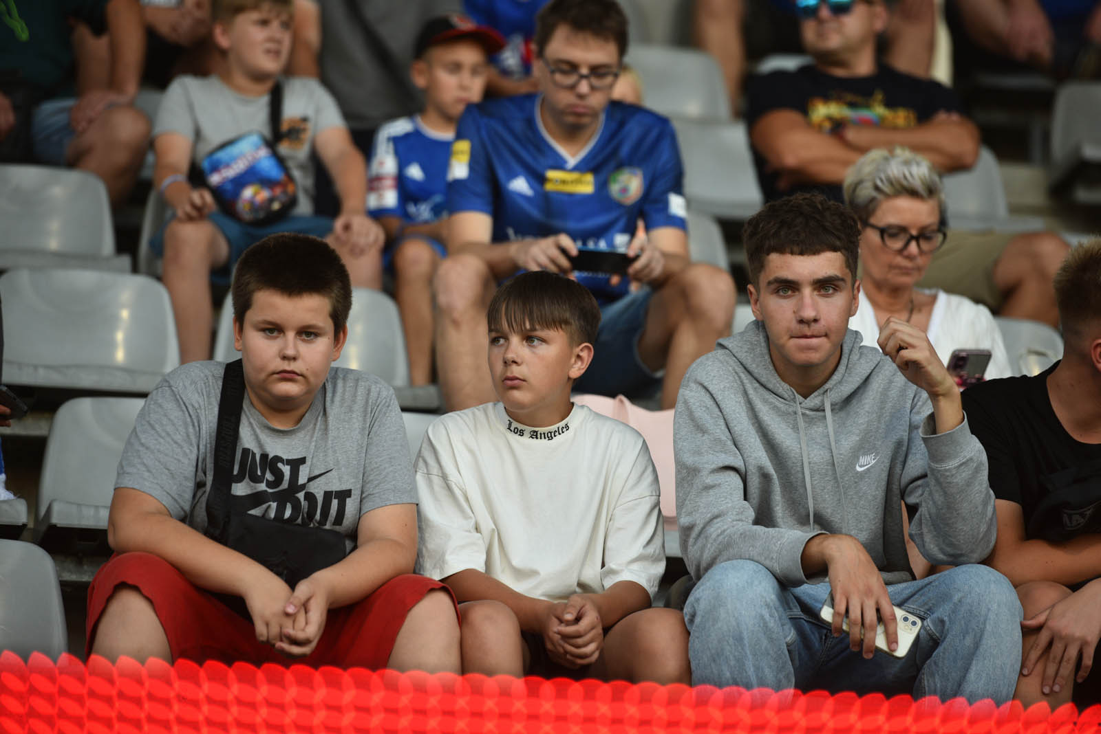 Kibice na meczu Miedź Legnica- ŁKS Łódź. Znajdź się na zdjęciach