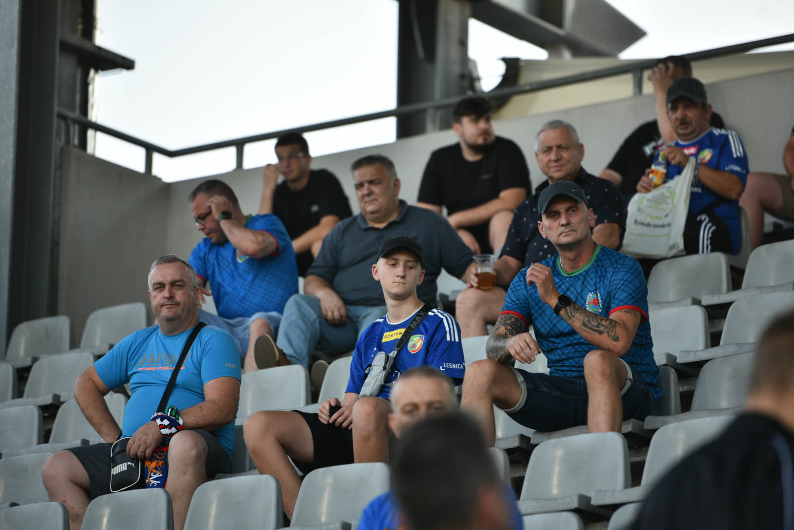 Kibice na meczu Miedź Legnica- ŁKS Łódź. Znajdź się na zdjęciach