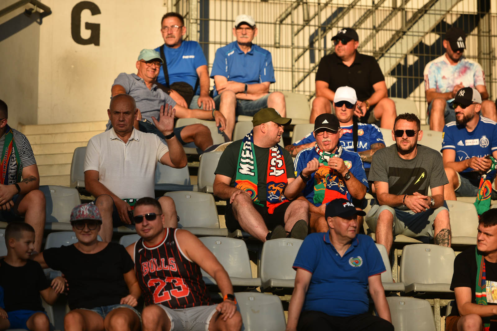 Kibice na meczu Miedź Legnica- ŁKS Łódź. Znajdź się na zdjęciach