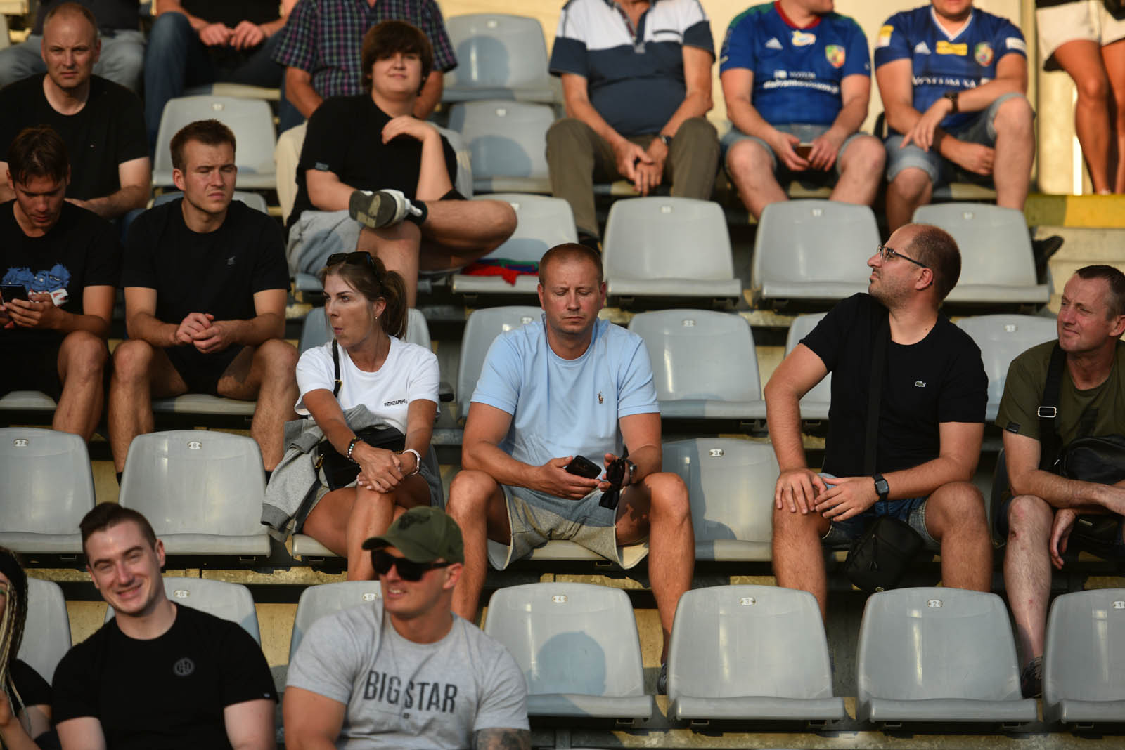 Kibice na meczu Miedź Legnica- ŁKS Łódź. Znajdź się na zdjęciach