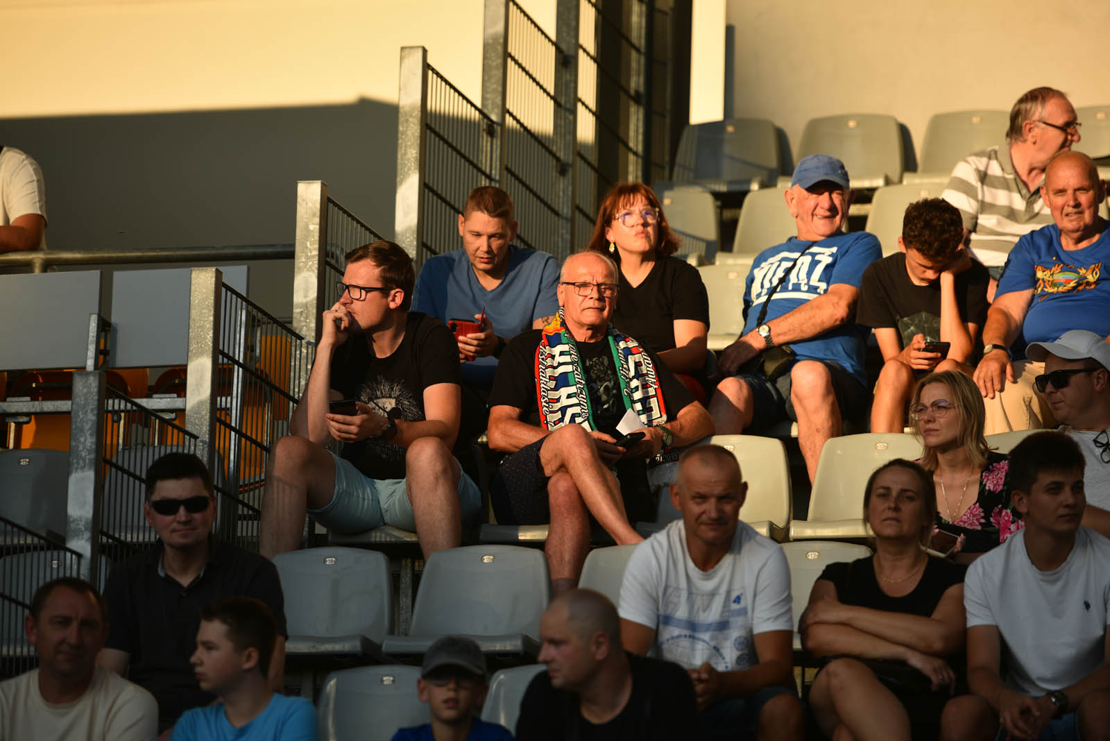 Kibice na meczu Miedź Legnica- ŁKS Łódź. Znajdź się na zdjęciach