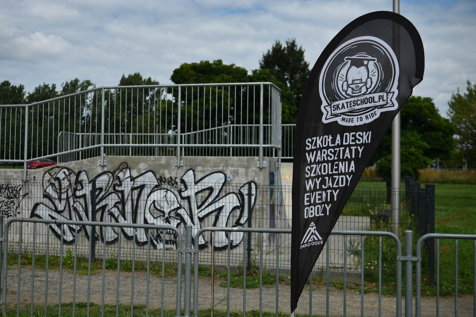 Skatecamp - obóz deskorolkowy odbywa się na Skateparku Legnica