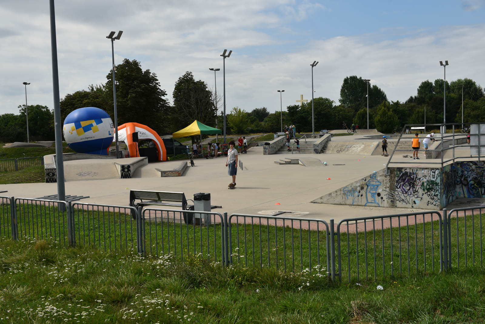 Skatecamp - obóz deskorolkowy odbywa się na Skateparku Legnica