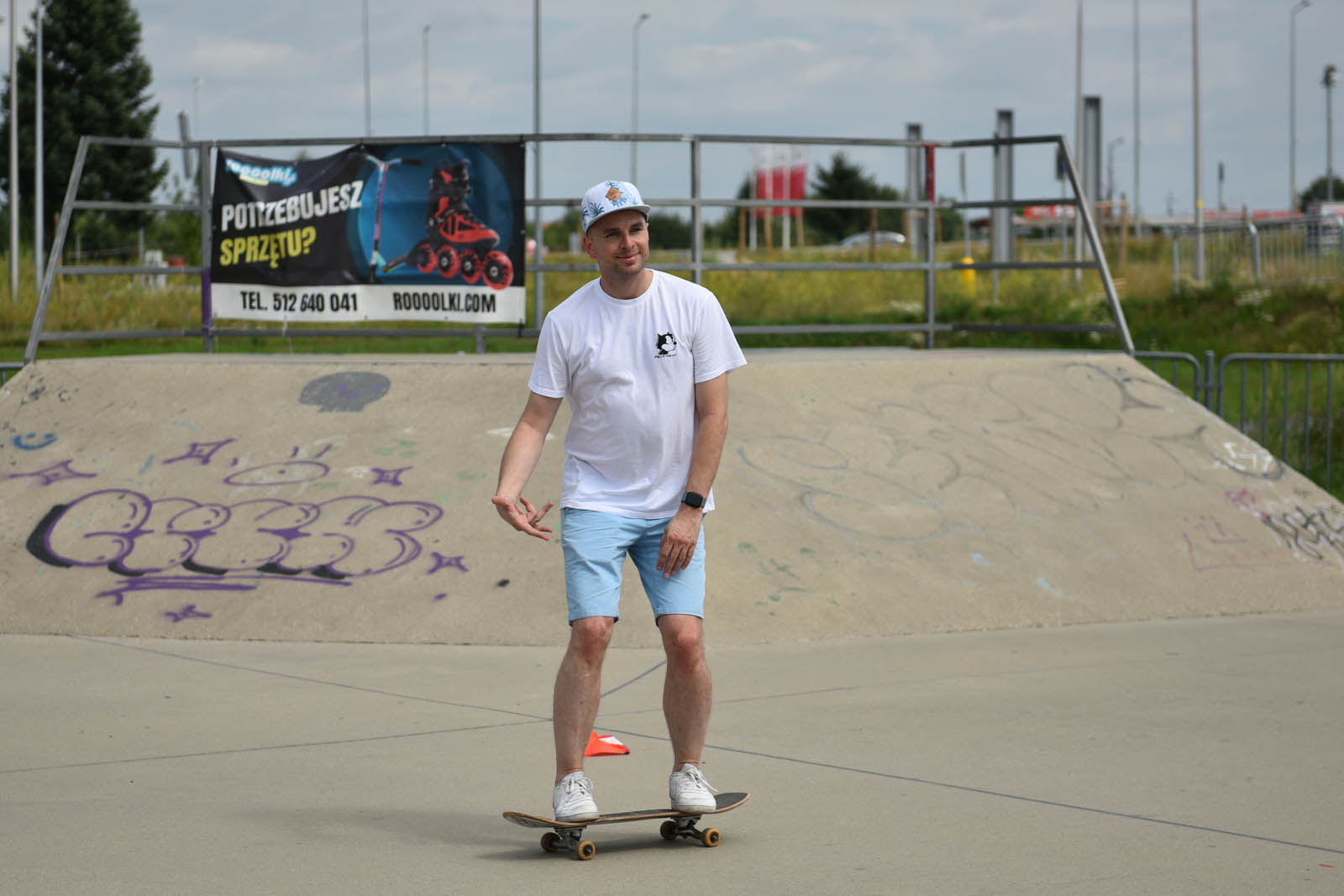 Skatecamp - obóz deskorolkowy odbywa się na Skateparku Legnica