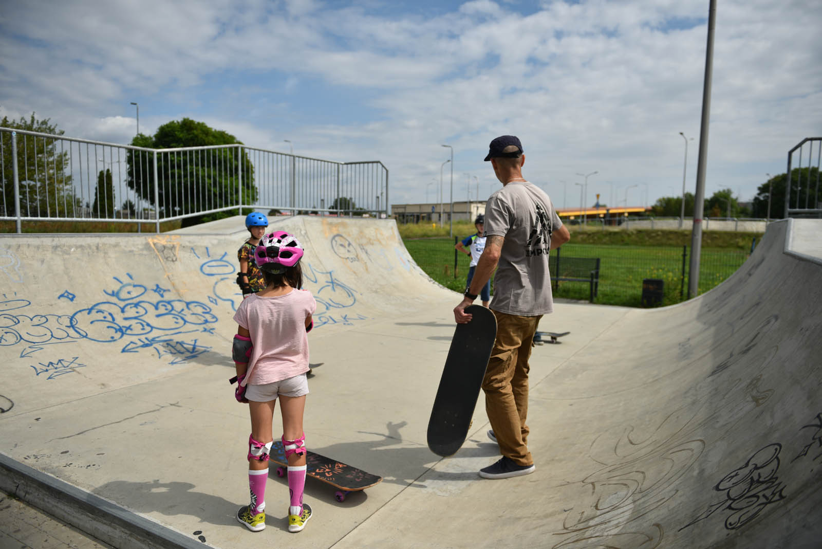 Skatecamp - obóz deskorolkowy odbywa się na Skateparku Legnica