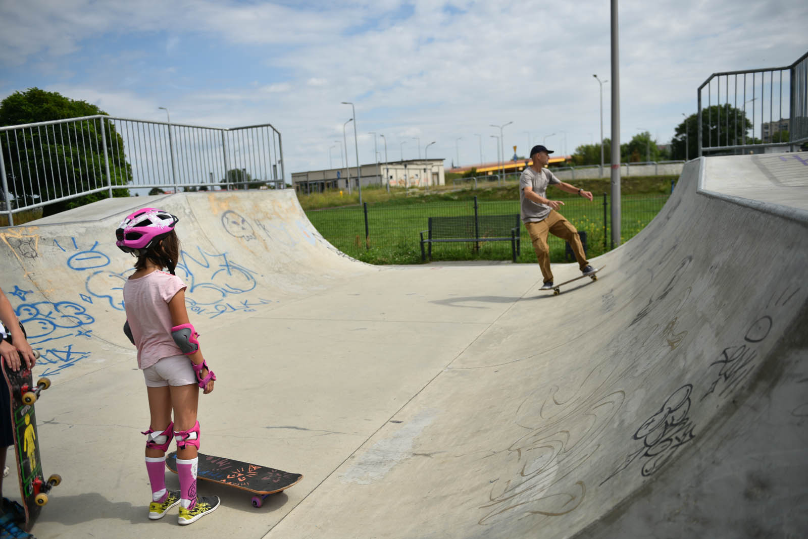 Skatecamp - obóz deskorolkowy odbywa się na Skateparku Legnica