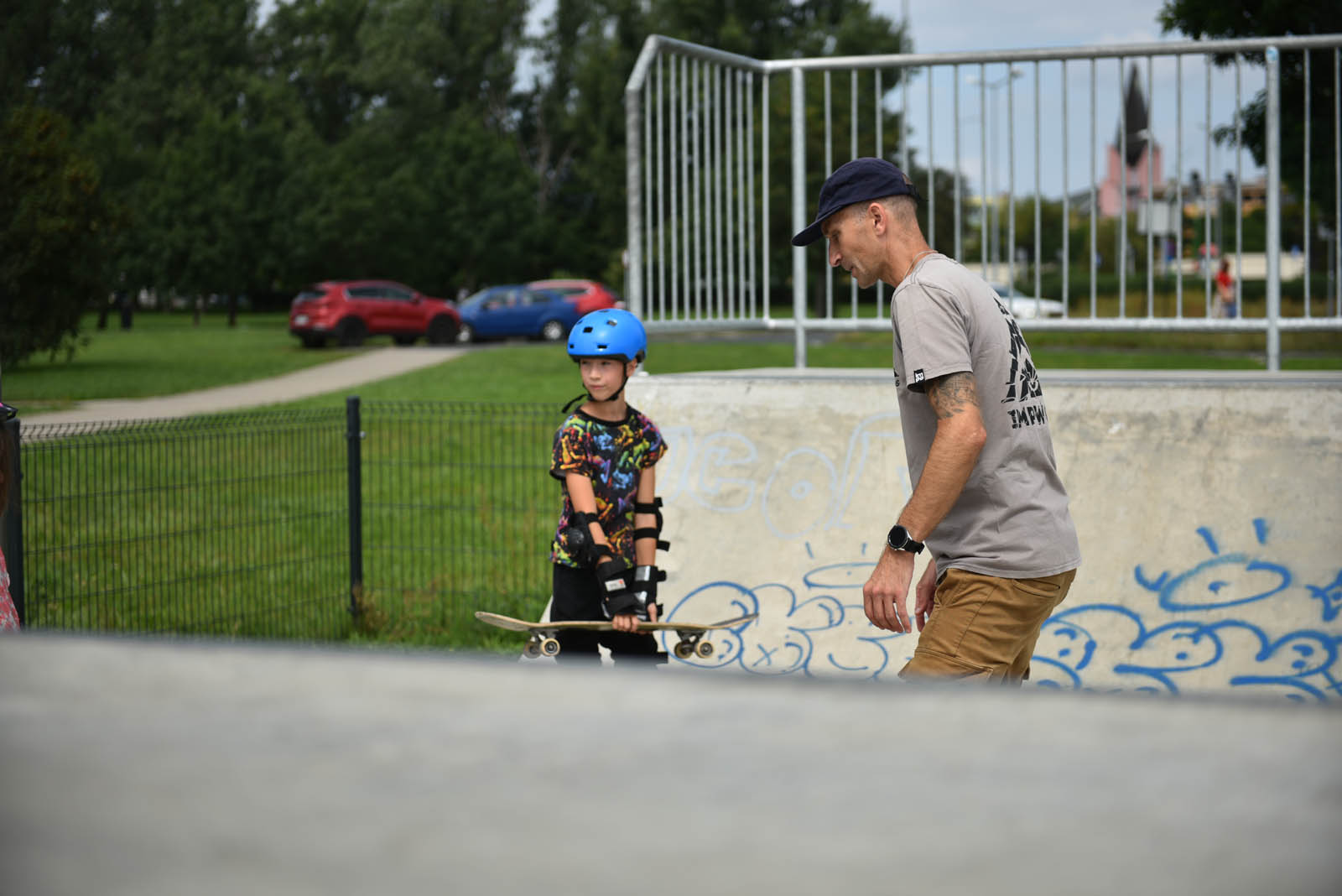 Skatecamp - obóz deskorolkowy odbywa się na Skateparku Legnica