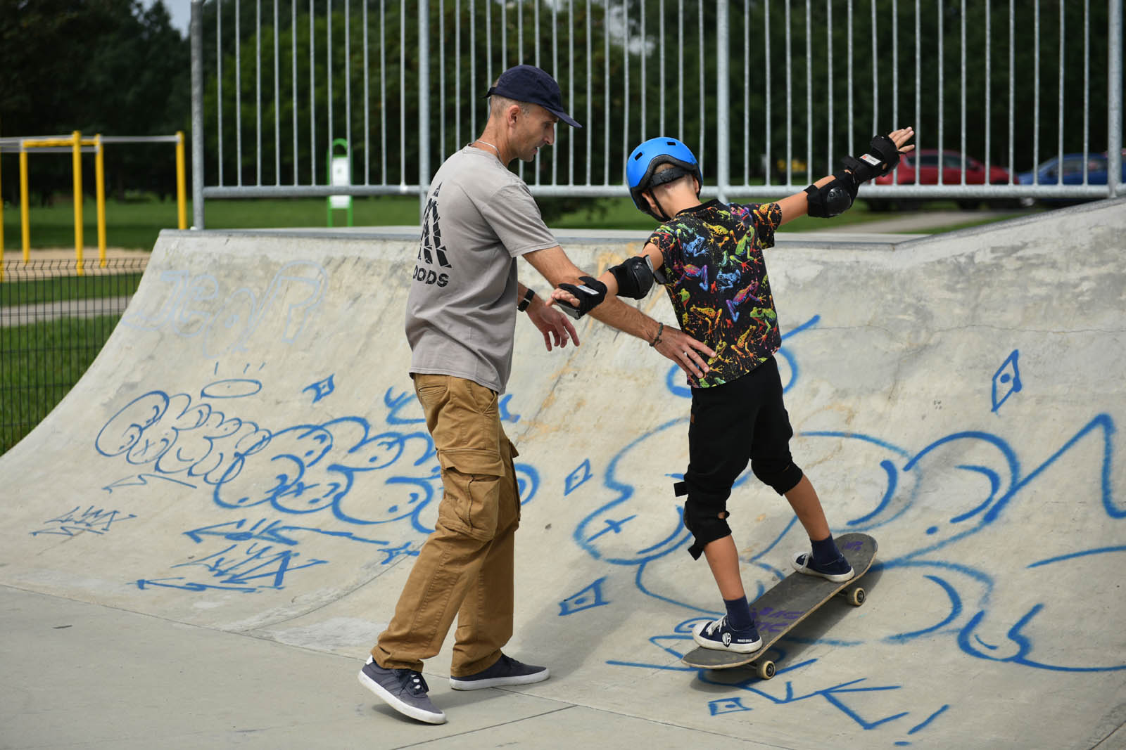 Skatecamp - obóz deskorolkowy odbywa się na Skateparku Legnica