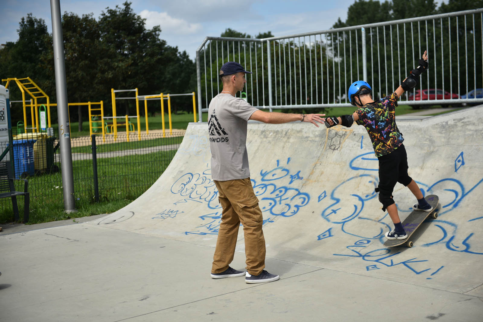 Skatecamp - obóz deskorolkowy odbywa się na Skateparku Legnica