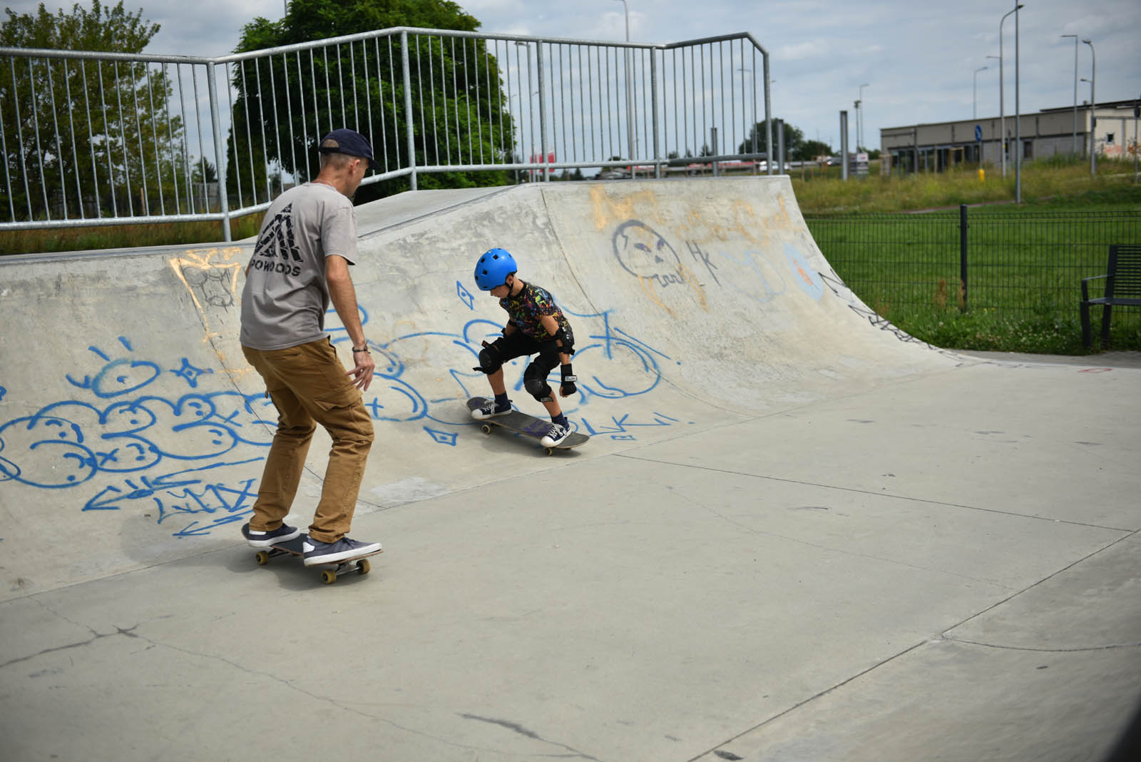 Skatecamp - obóz deskorolkowy odbywa się na Skateparku Legnica