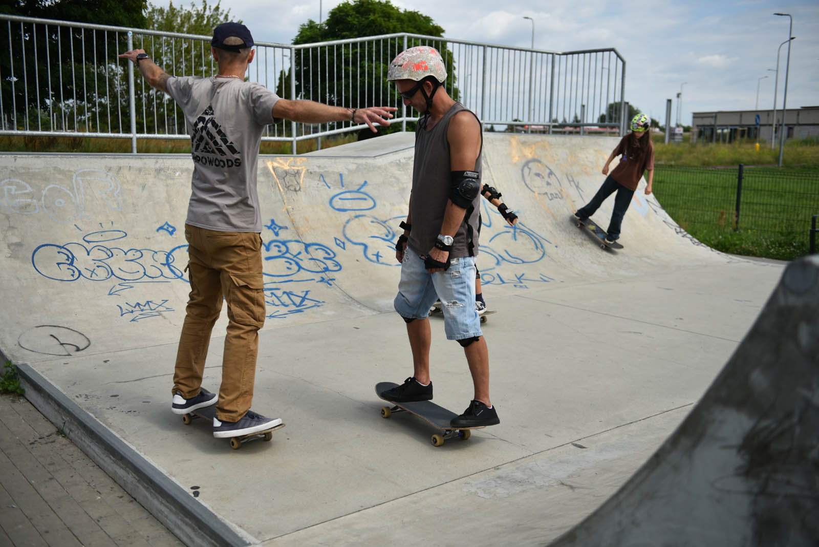 Skatecamp - obóz deskorolkowy odbywa się na Skateparku Legnica