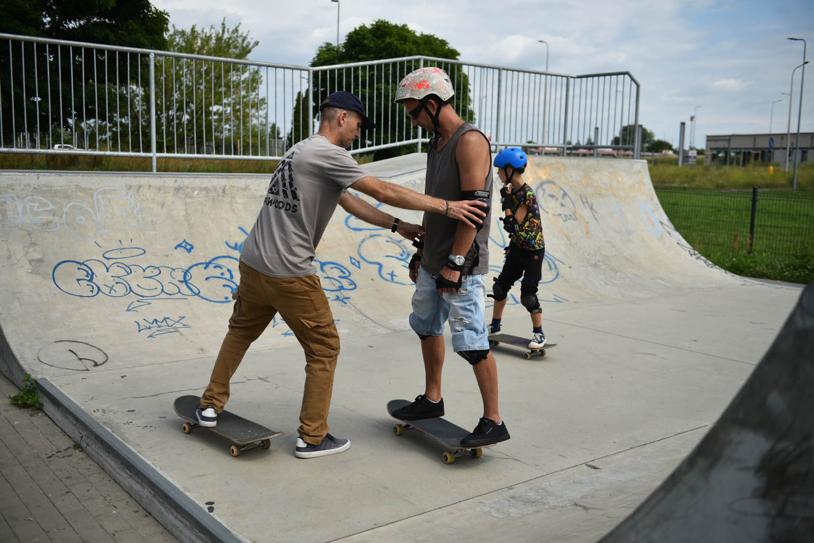 Skatecamp - obóz deskorolkowy odbywa się na Skateparku Legnica