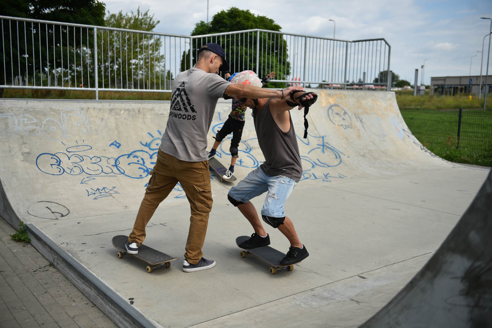 Skatecamp - obóz deskorolkowy odbywa się na Skateparku Legnica