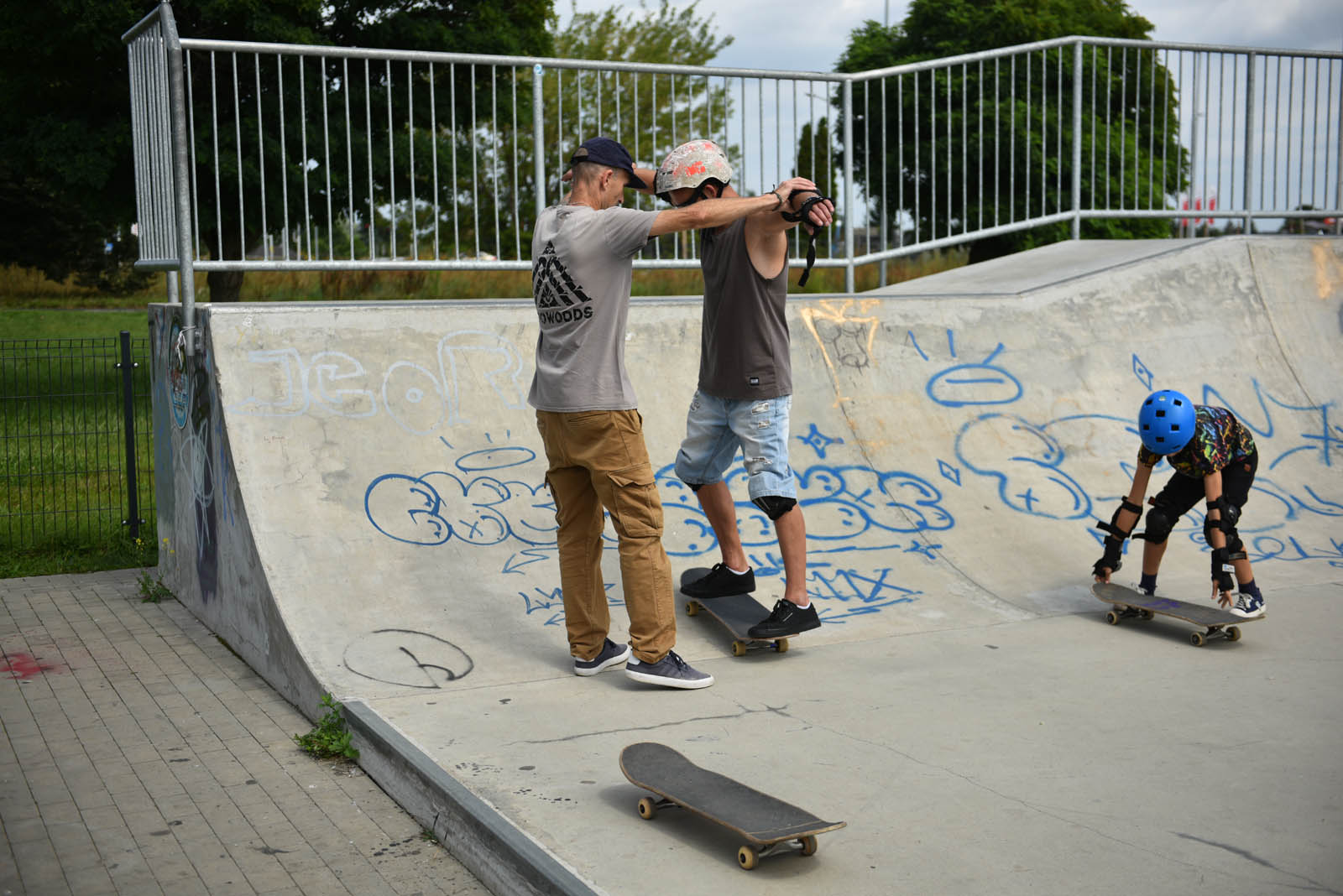 Skatecamp - obóz deskorolkowy odbywa się na Skateparku Legnica