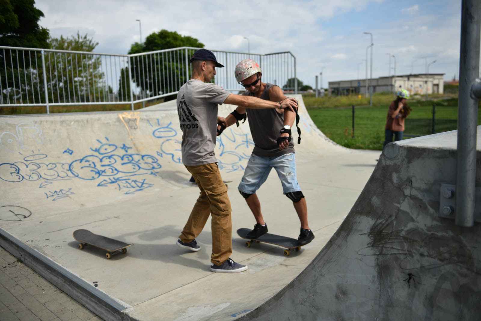 Skatecamp - obóz deskorolkowy odbywa się na Skateparku Legnica