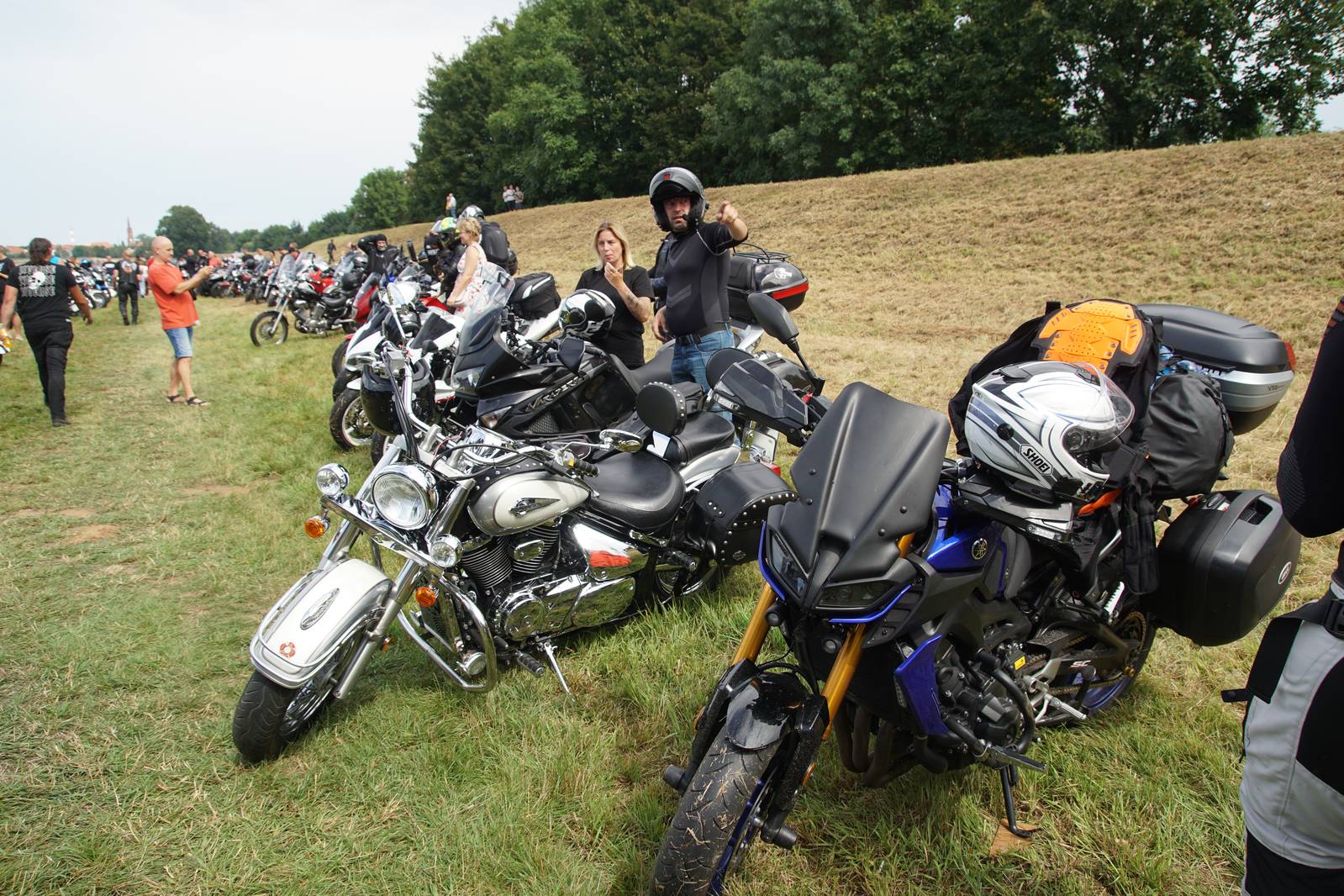 Motocyklowa parada przejechała przez Legnicę