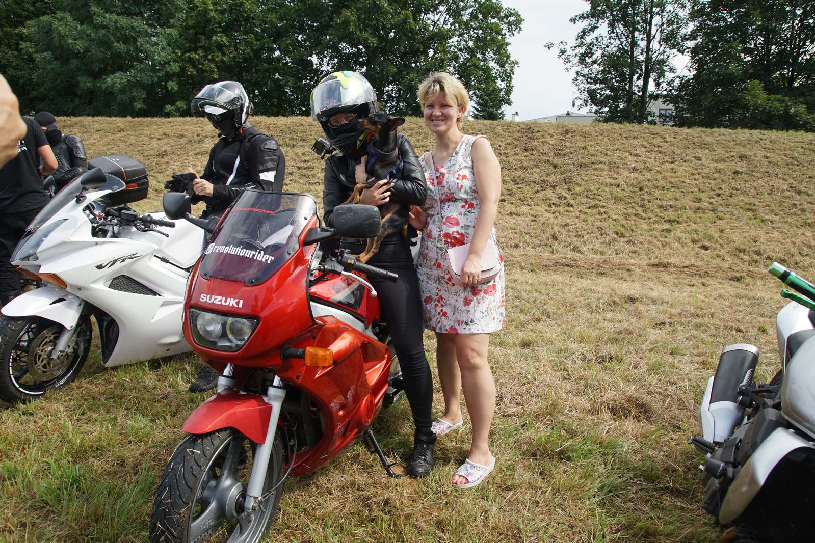 Motocyklowa parada przejechała przez Legnicę