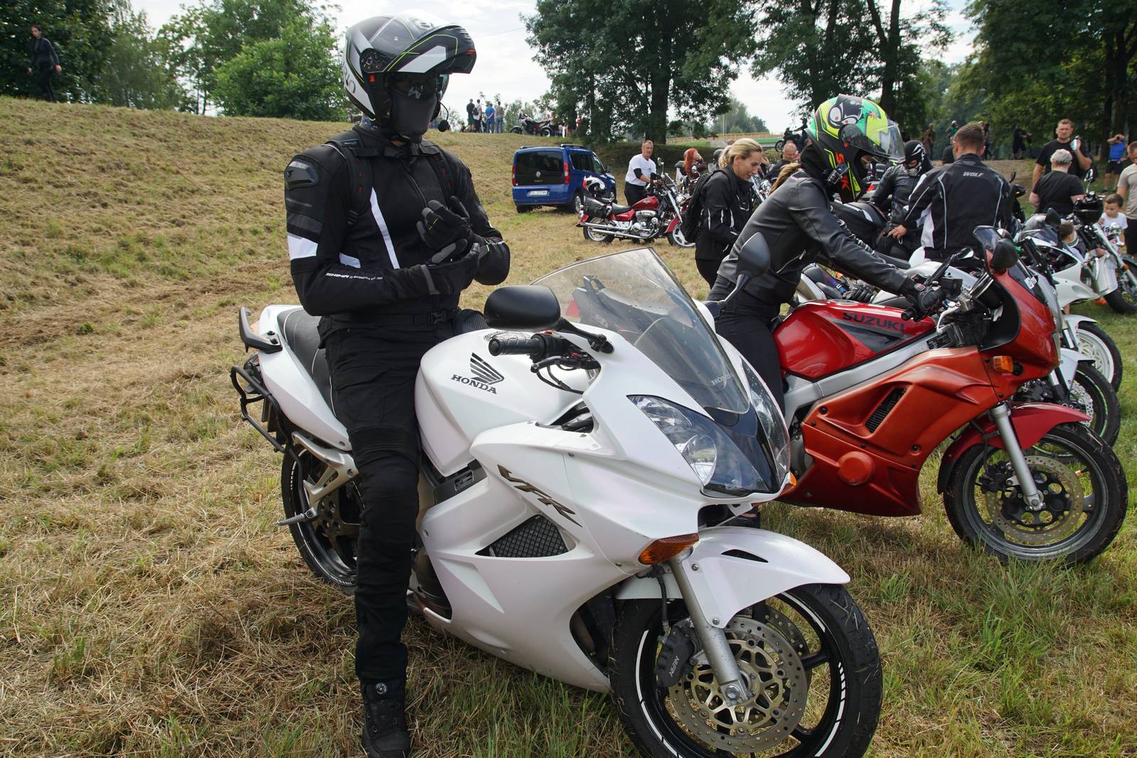 Motocyklowa parada przejechała przez Legnicę