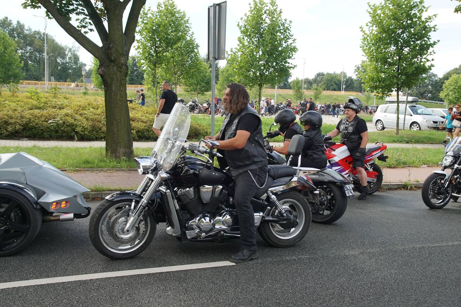 Motocyklowa parada przejechała przez Legnicę