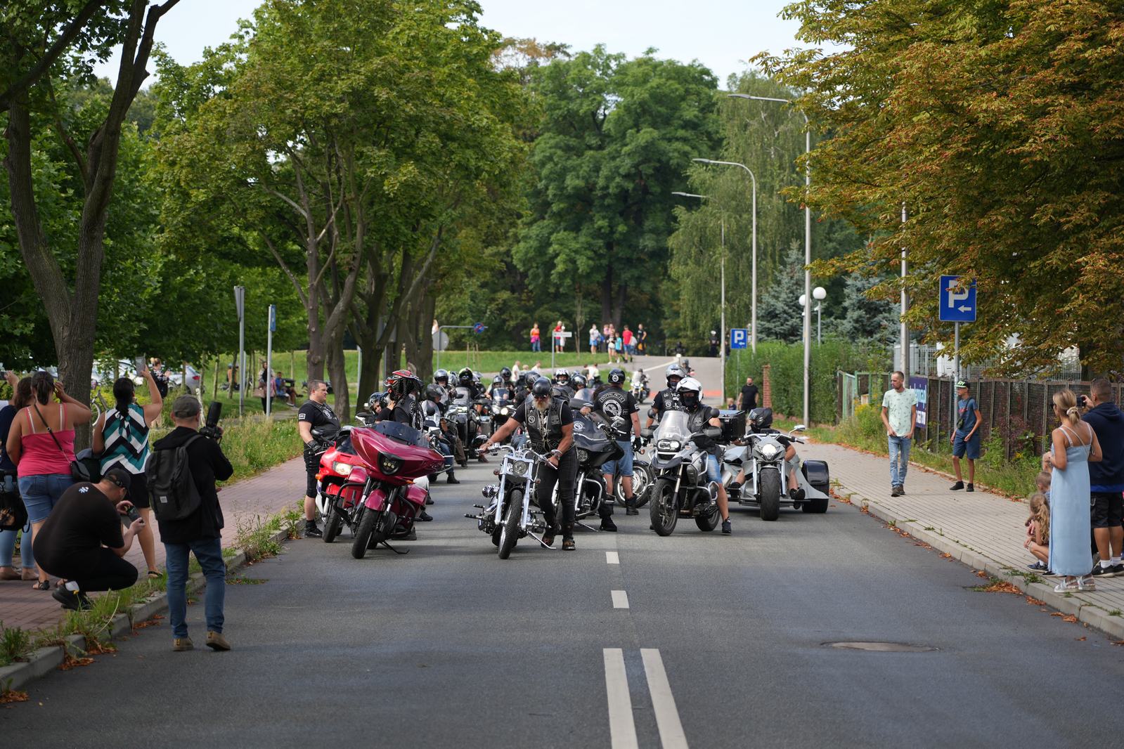 Motocyklowa parada przejechała przez Legnicę