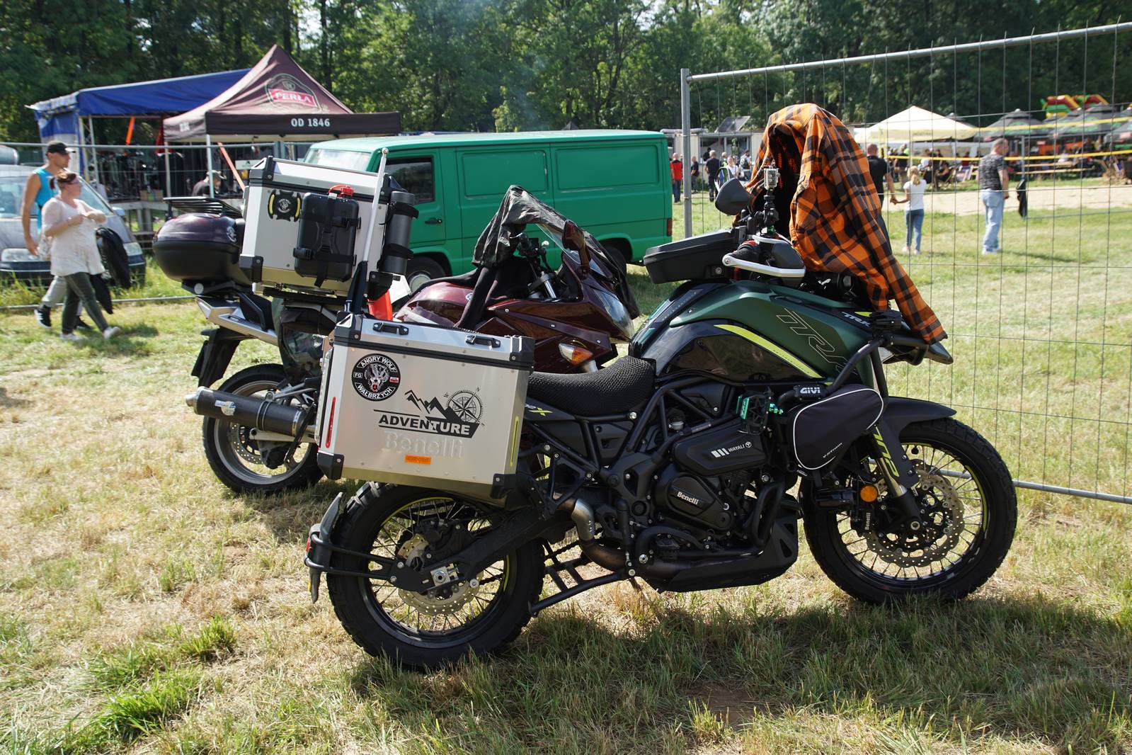 Motocyklowa parada przejechała przez Legnicę