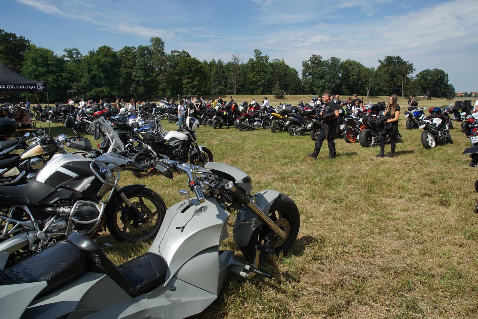 Motocyklowa parada przejechała przez Legnicę