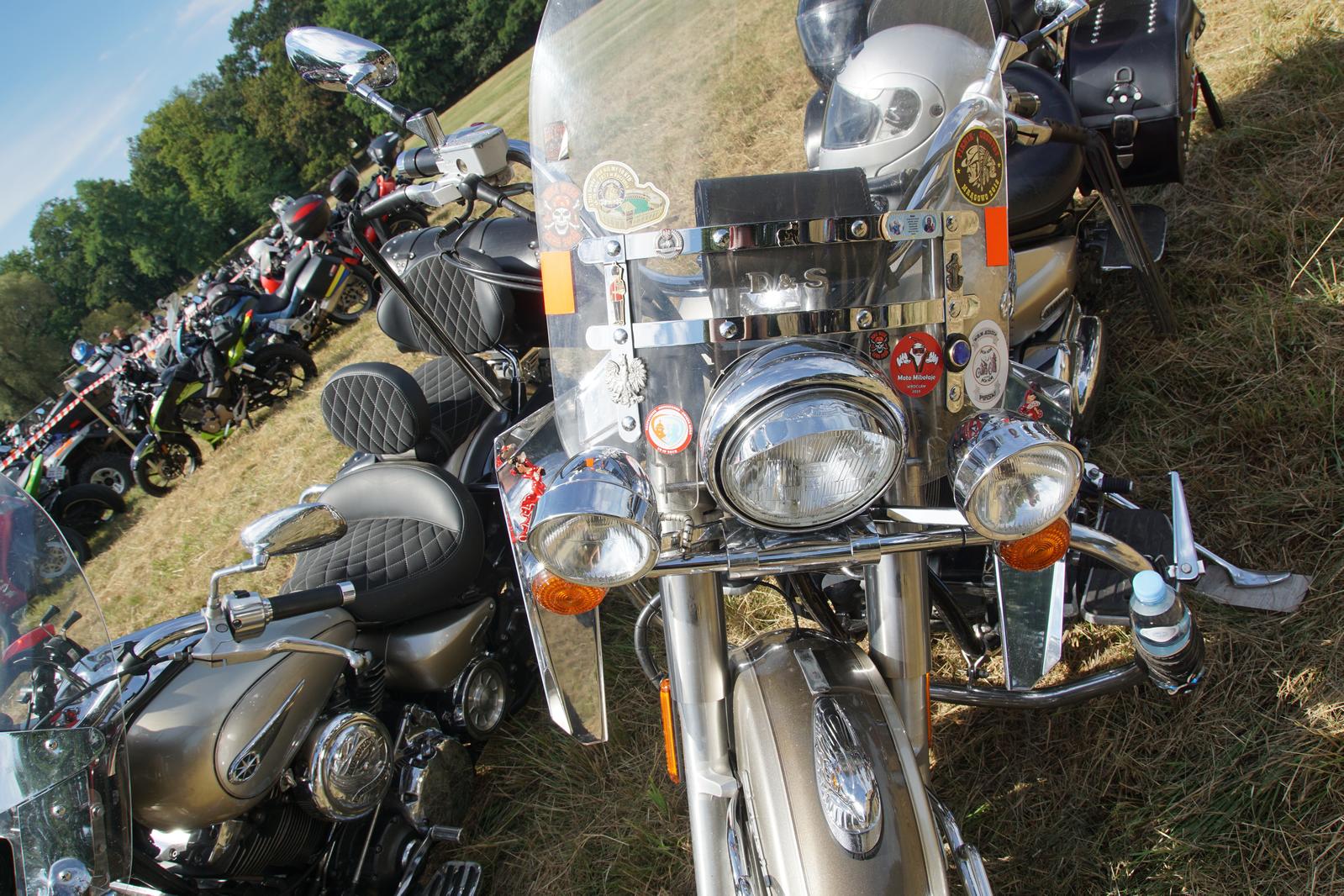 Motocyklowa parada przejechała przez Legnicę