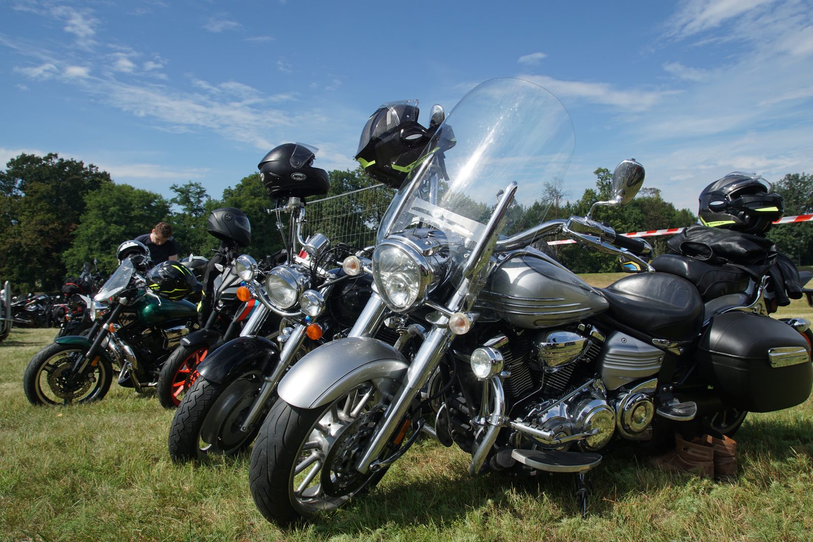 Motocyklowa parada przejechała przez Legnicę