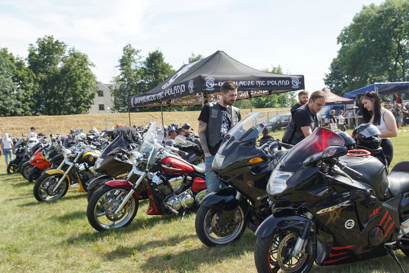 Motocyklowa parada przejechała przez Legnicę