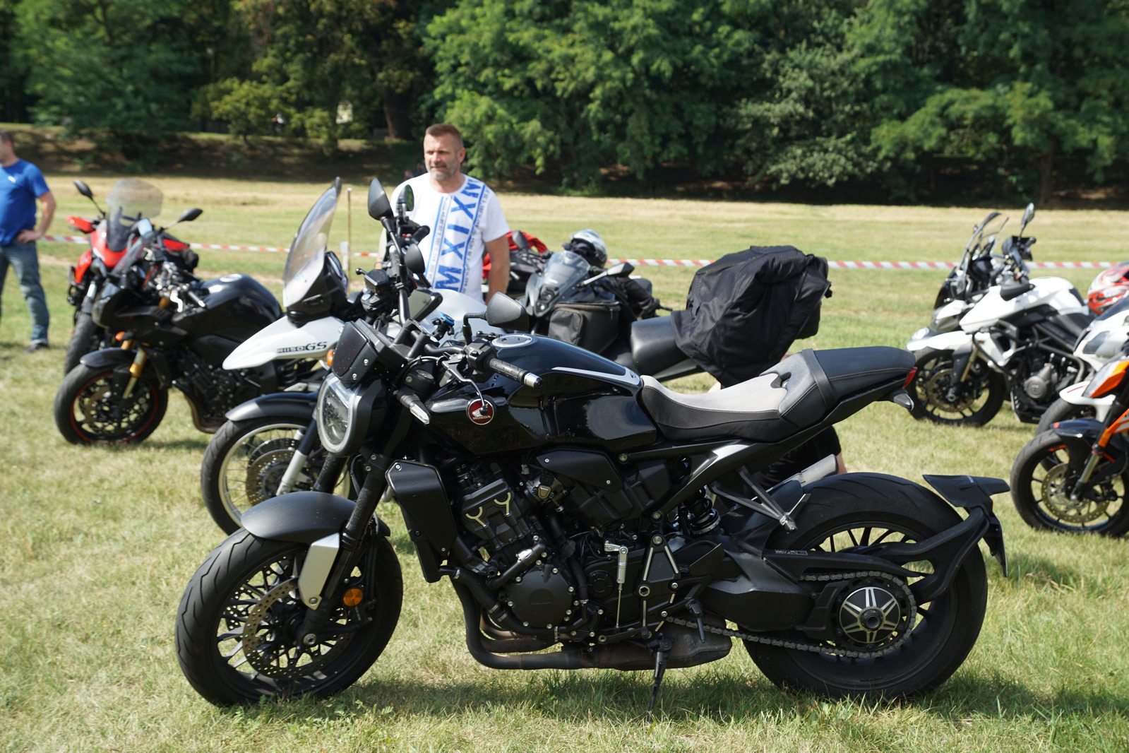 Motocyklowa parada przejechała przez Legnicę