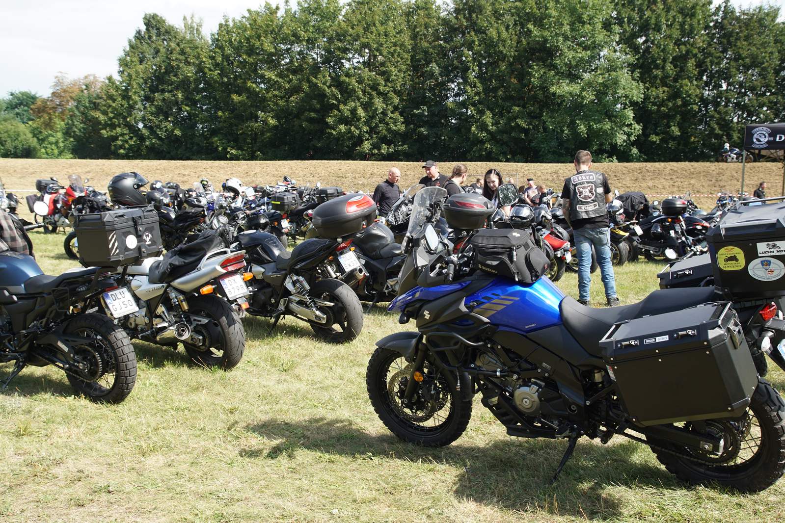 Motocyklowa parada przejechała przez Legnicę