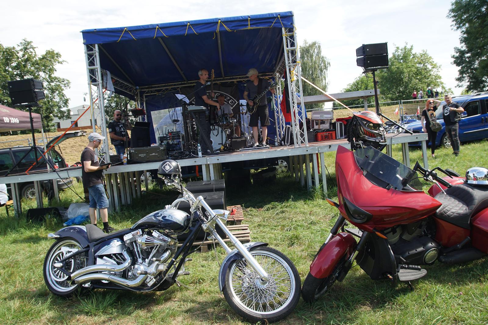 Motocyklowa parada przejechała przez Legnicę