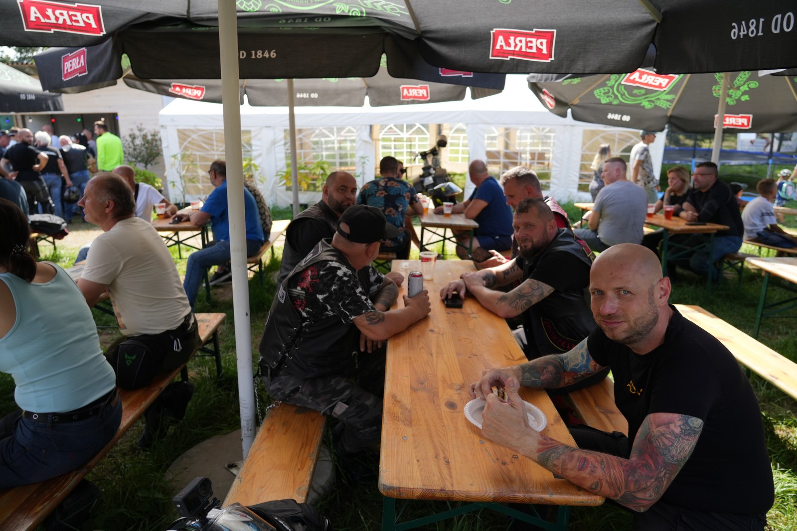 Motocyklowa parada przejechała przez Legnicę