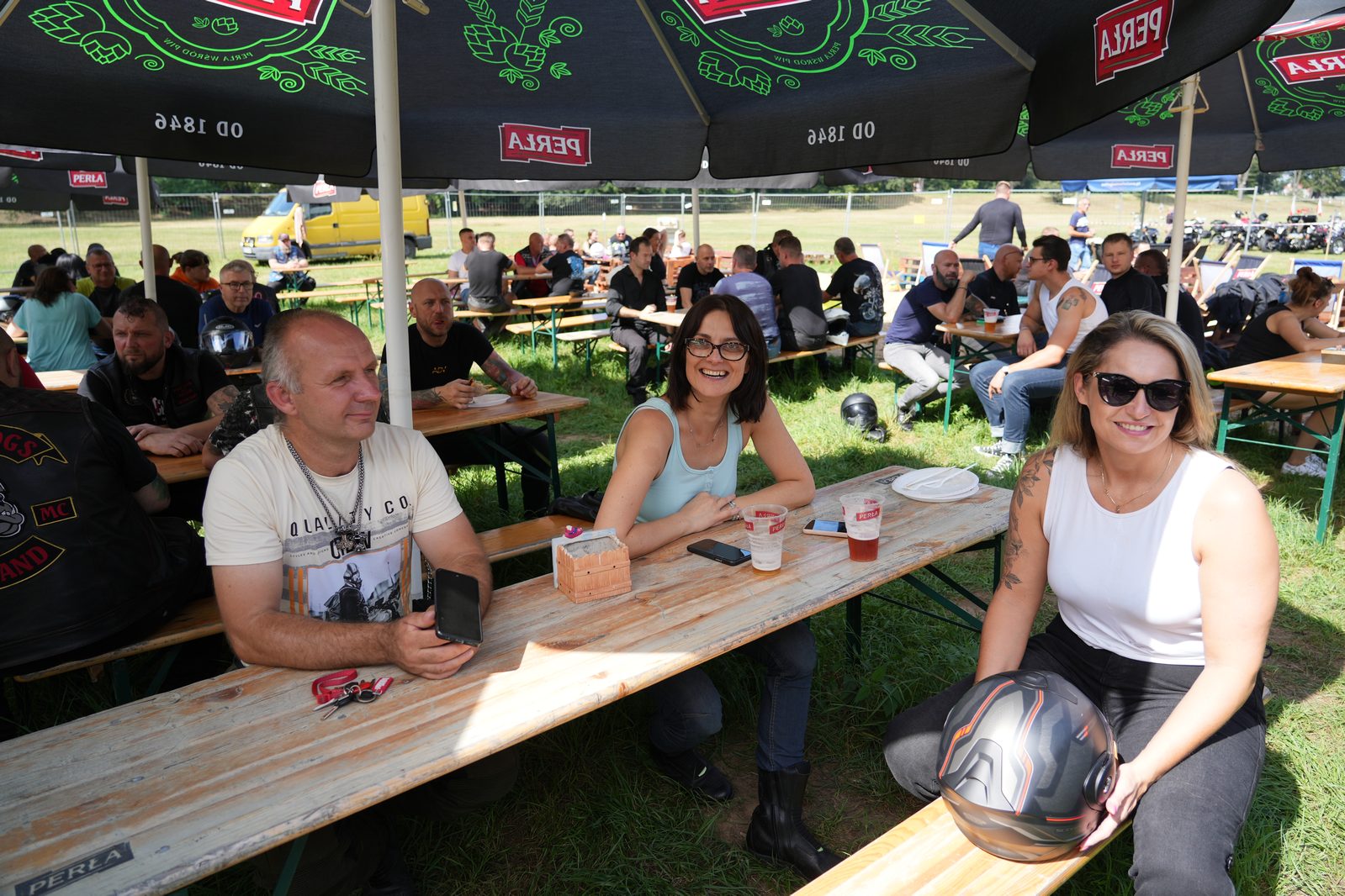Motocyklowa parada przejechała przez Legnicę