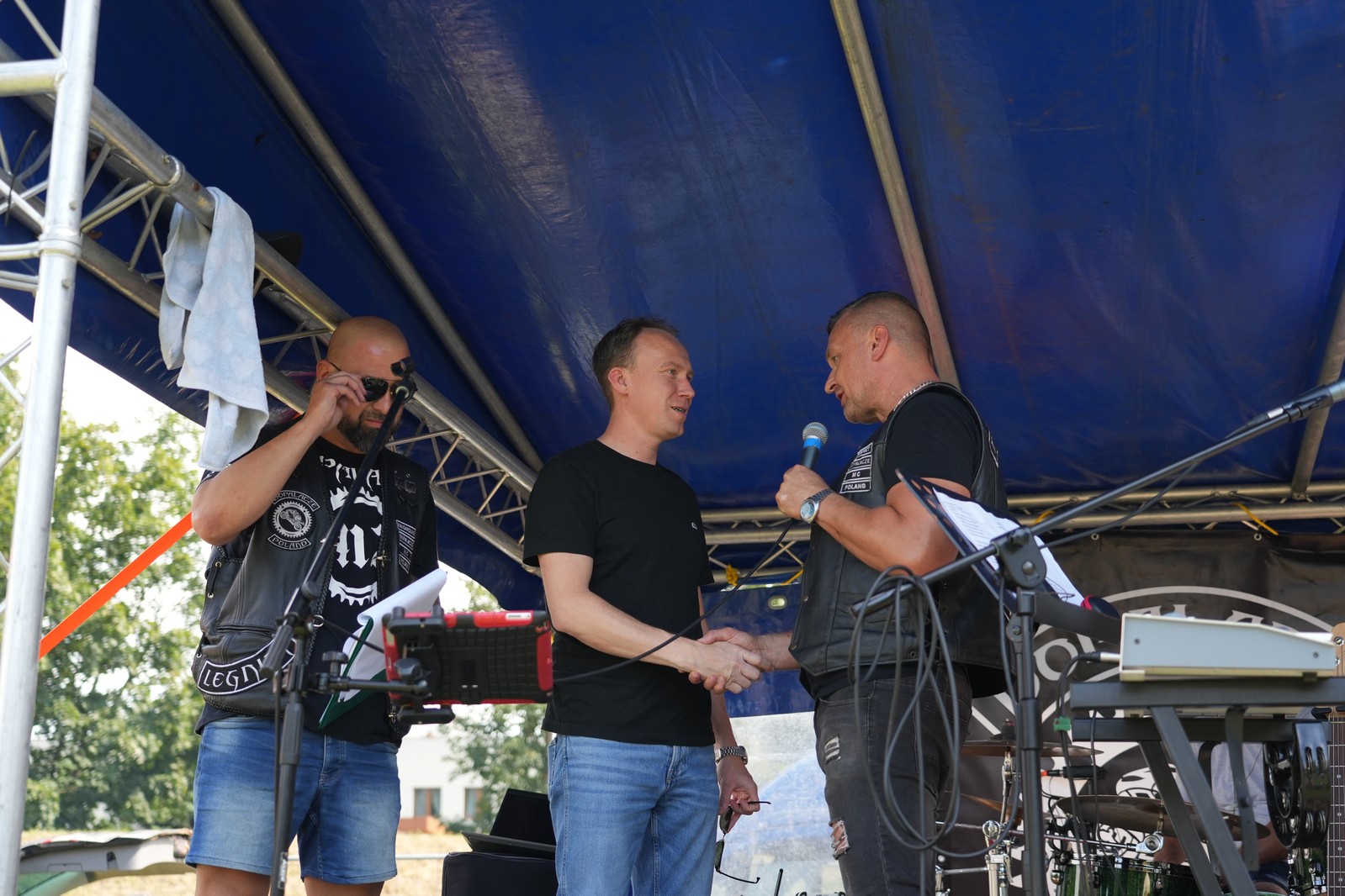 Motocyklowa parada przejechała przez Legnicę