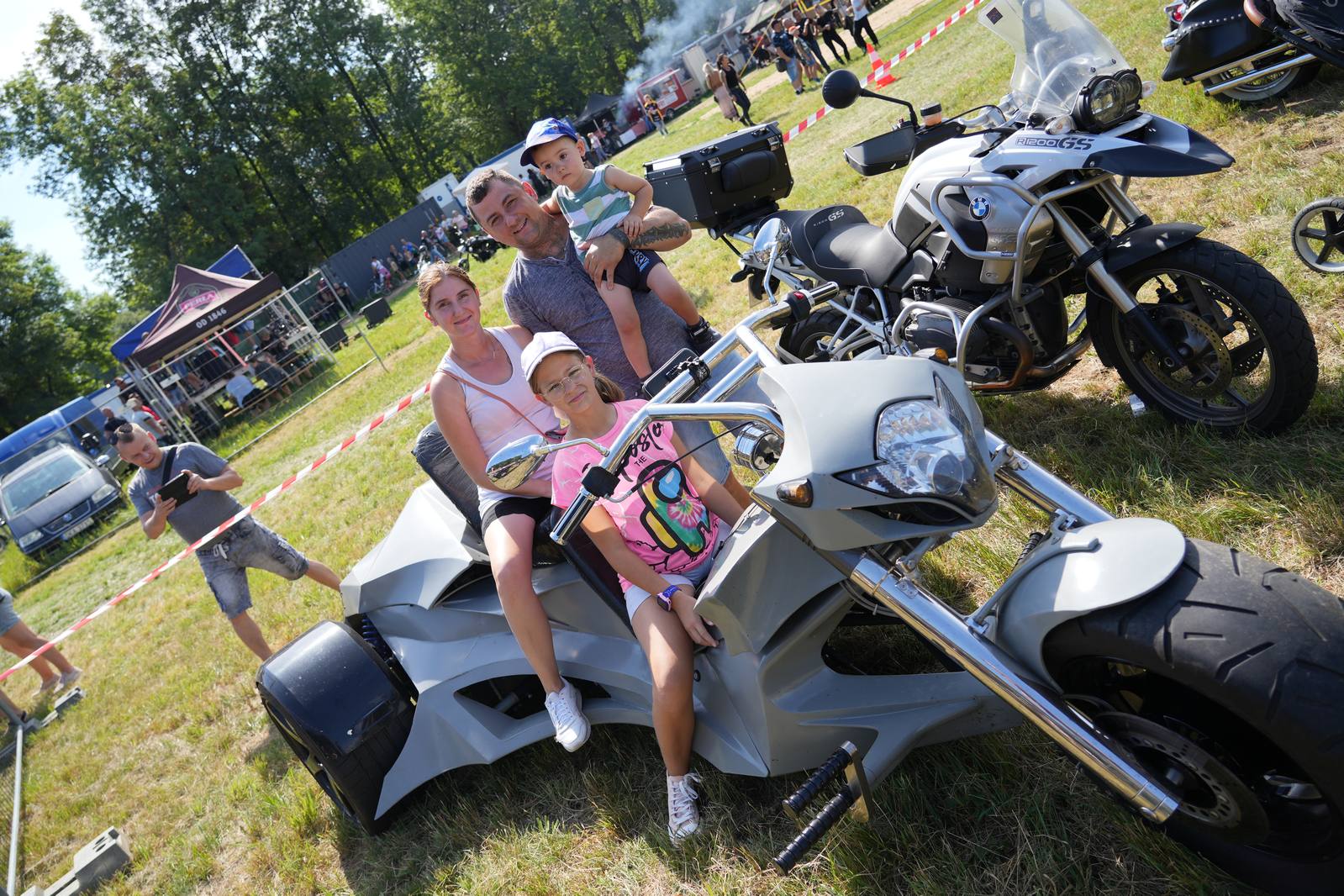 Motocyklowa parada przejechała przez Legnicę