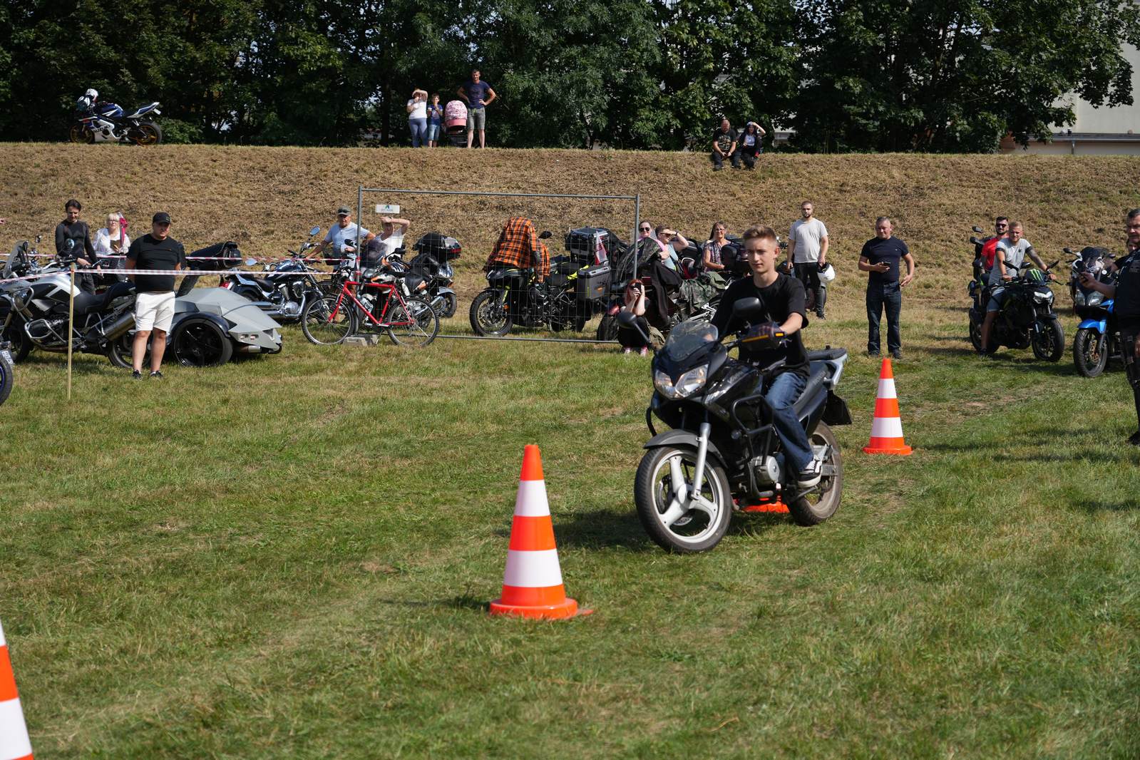 Motocyklowa parada przejechała przez Legnicę