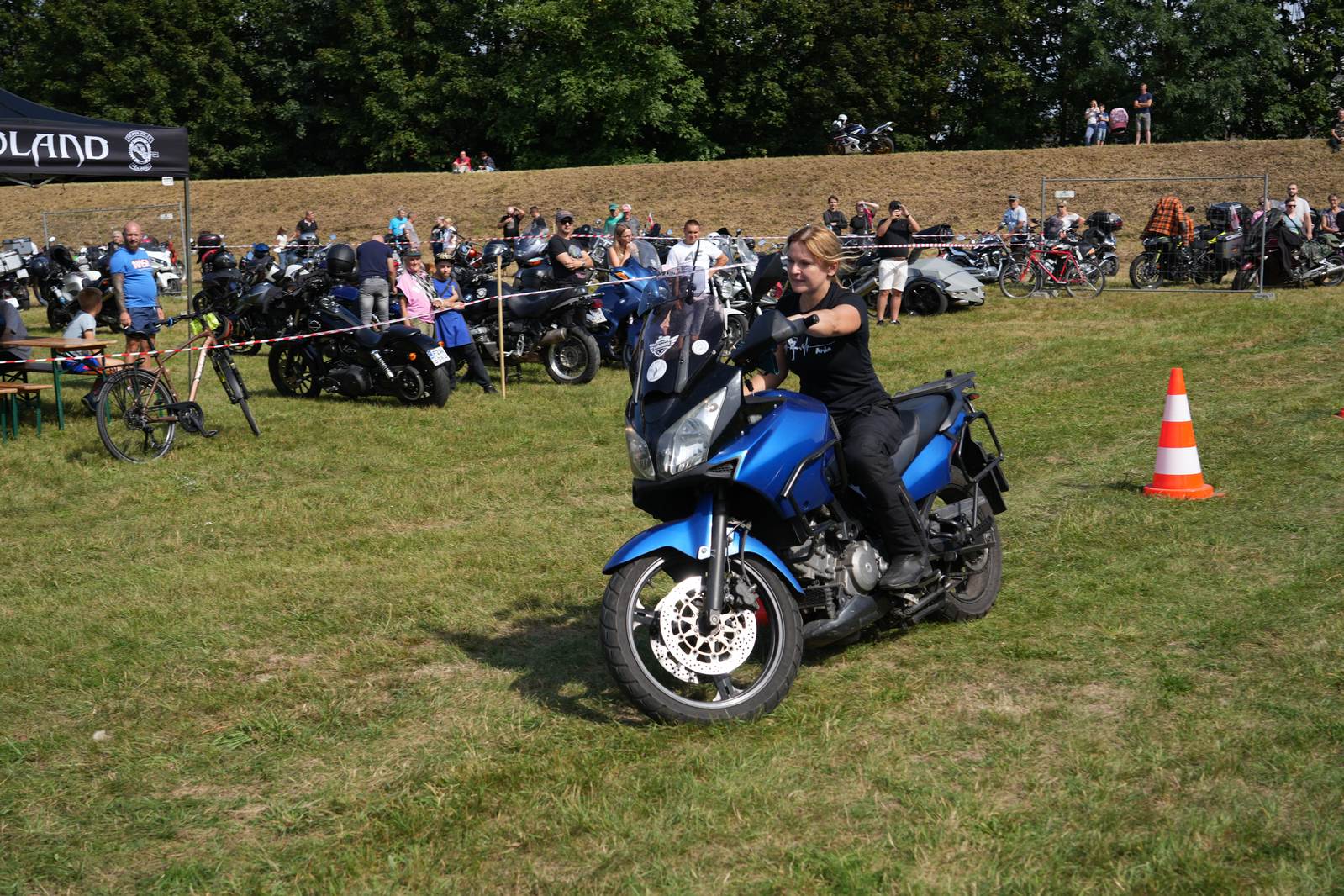 Motocyklowa parada przejechała przez Legnicę