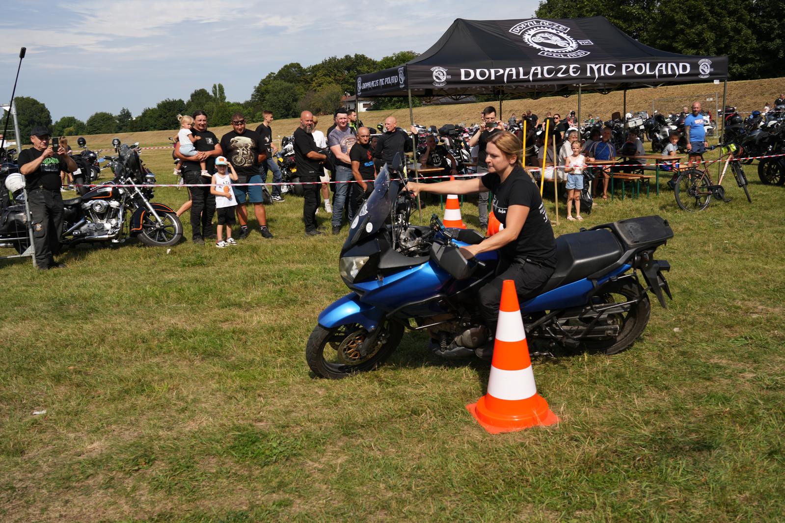 Motocyklowa parada przejechała przez Legnicę