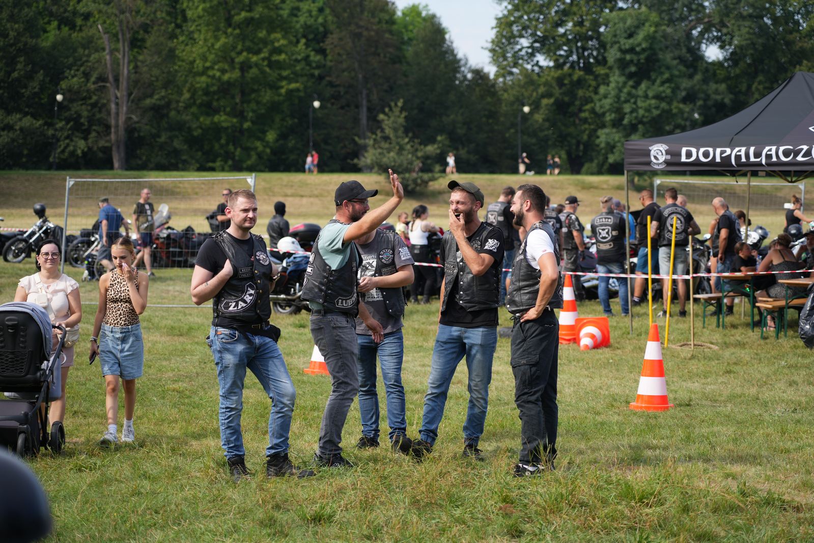 Motocyklowa parada przejechała przez Legnicę