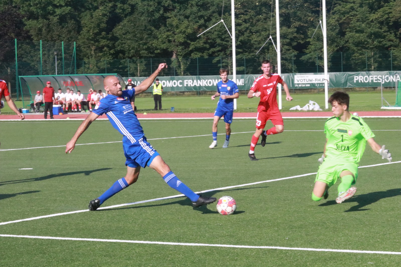 Gol dla Miedzi II w ostatniej minucie meczu na wagę zwycięstwa